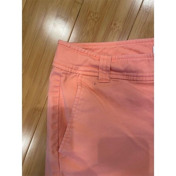 *3/$15 New York & Company Women's Chino Shorts Size 4 Peach Pink Casual Summer - Picture 2 of 11